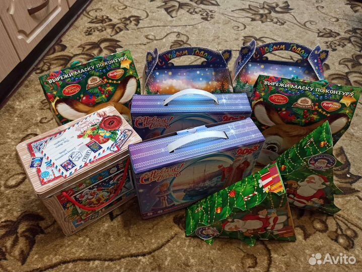 Упаковочные Коробки - новогодние