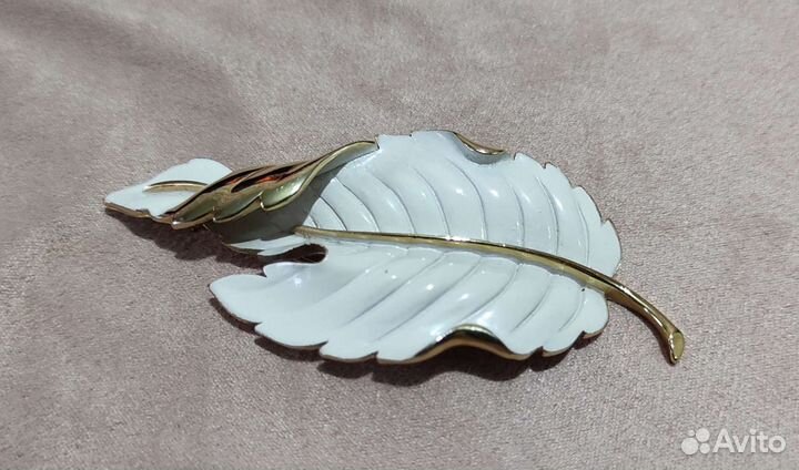 Винтажная брошь, Америка 50-е, маркирована