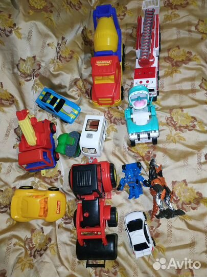 Машинки Полесье трактор большие пакетом