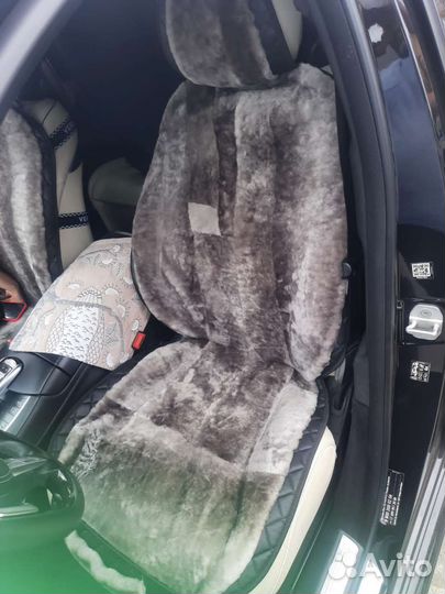 Меховые накидки на сидения