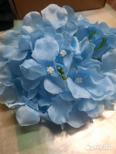 Искусственные цветы гортензия