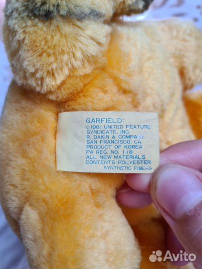 Мягкая игрушка Кот Гарфилд
