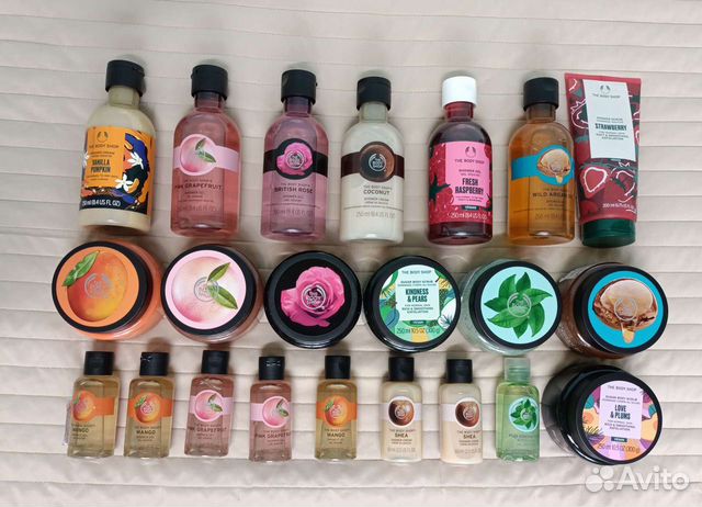 Скраб для тела THE body shop