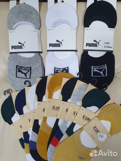 Носки мужские Gap, Adidas, Nike, Stone Island Puma