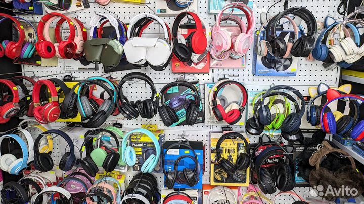 Наушники накладные Bluetooth и проводные