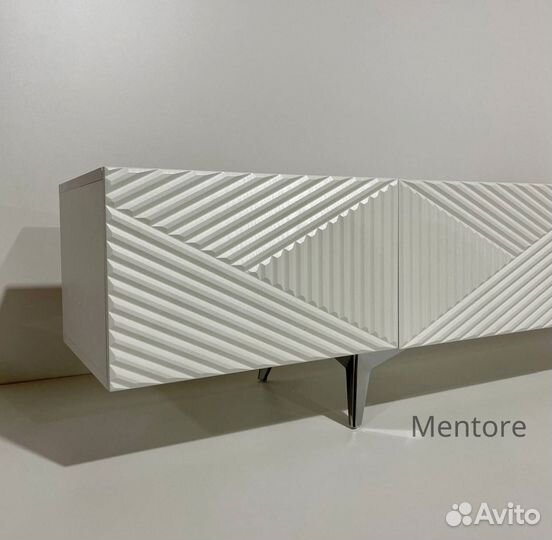 Тумба тв Bravo в белом цвете (конструктор)