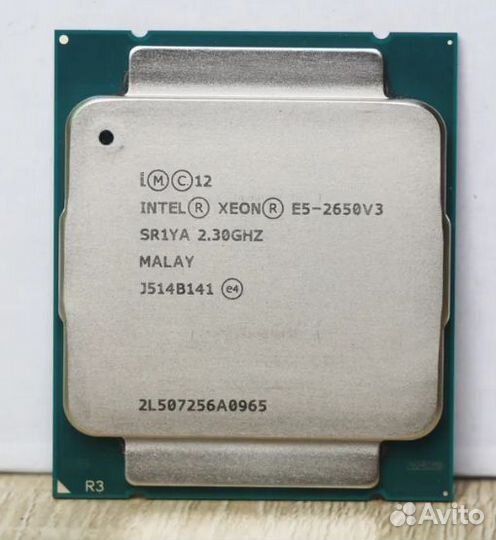 Процессор Xeon E5 2650 V3 10 ядер 3 ггц 20 потоков