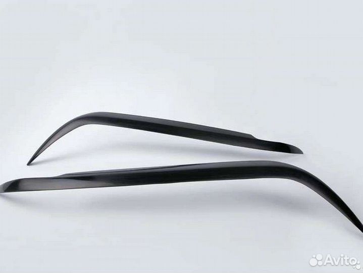 Реснички на фары для BMW Х5 (E53 дорестайл )