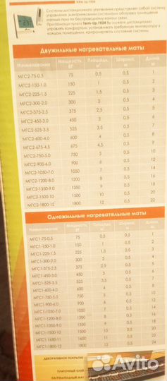 Электрический теплый пол