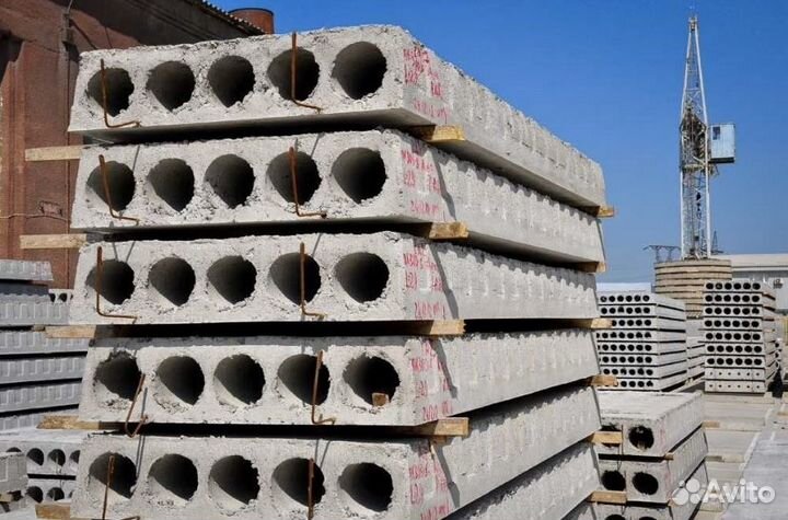 Плита перекрытия пустотная пк 43-12