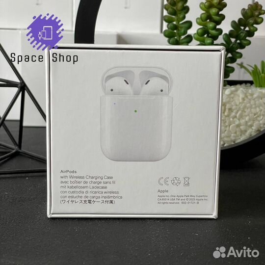 Беспроводные наушники Airpods 2