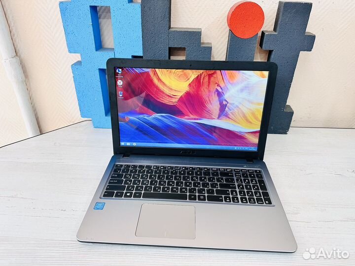 Ноутбук asus 4 ядра ssd диск