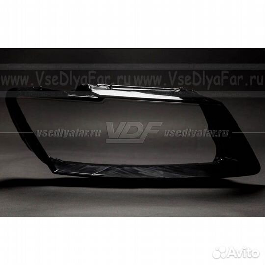 Стекло для фары Audi Q5 (2012-2017) Рестайлинг Пра
