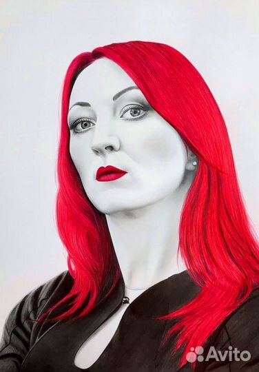 Реалистичные портреты с фото карандашом