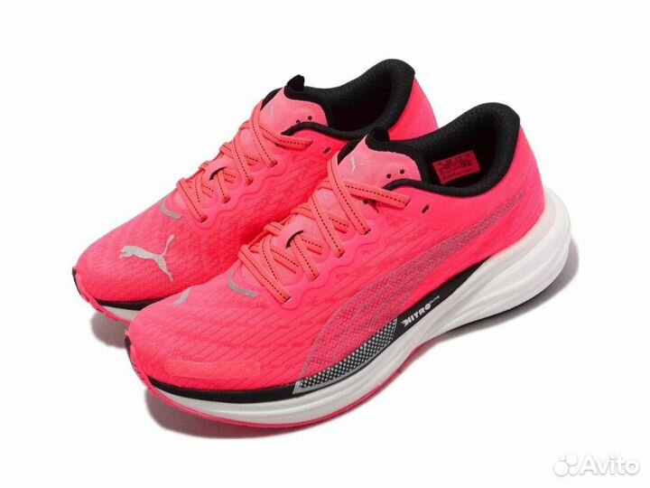 Puma deviate nitro 2 розовые