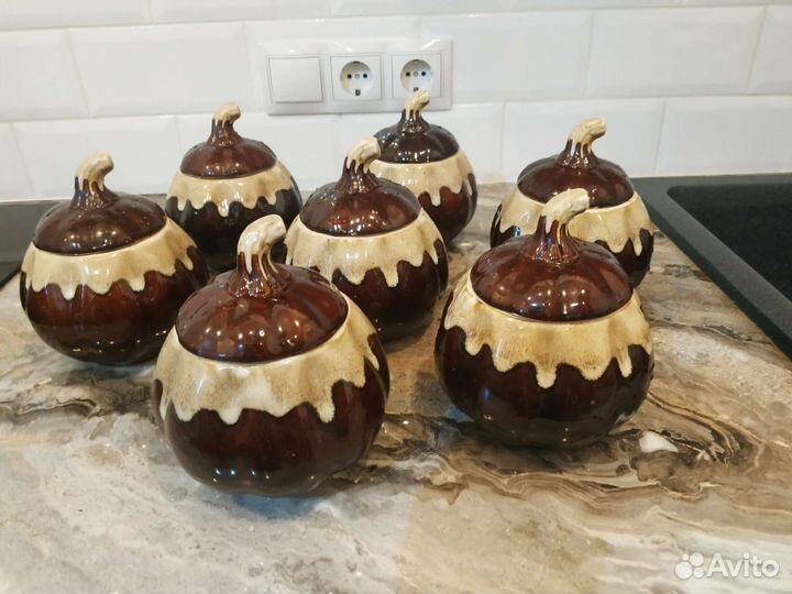 Горшочки глиняные для запекания