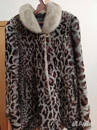 Шуба мутоновая 50 -52 размер