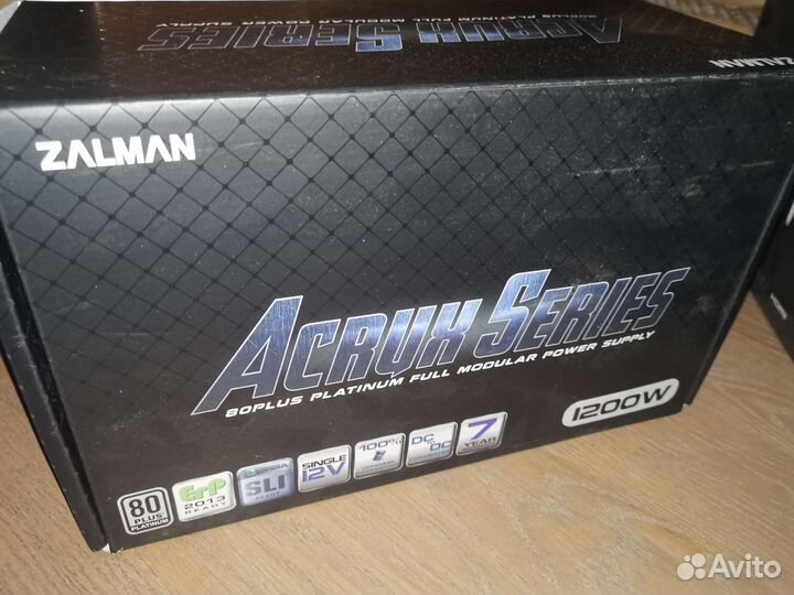 Zalman acrux series 1200w platinum