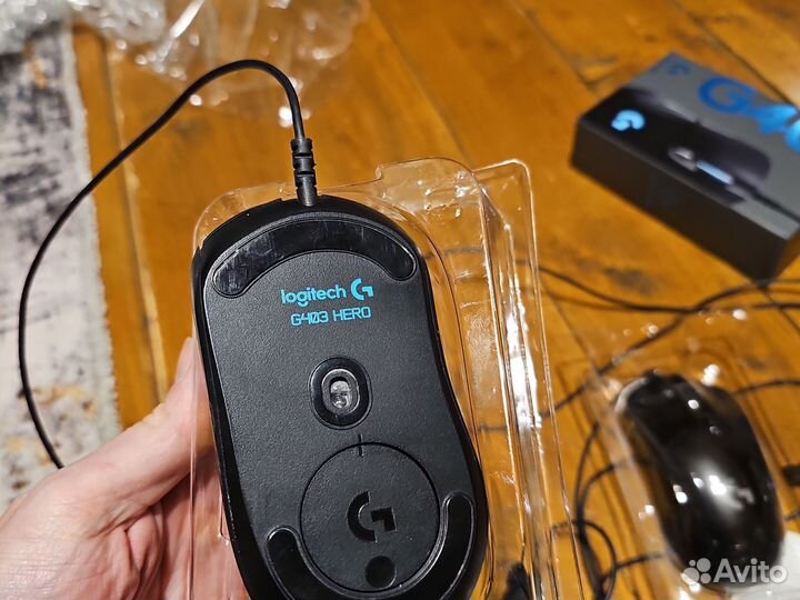 Игровая мышка Logitech G403 hero с нюансом