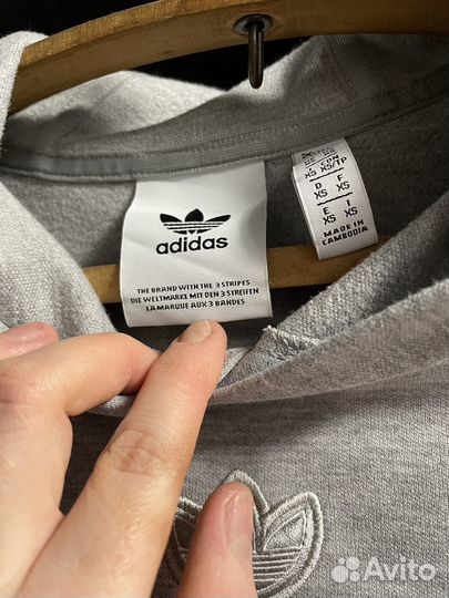 Толстовка (худи) мужская Adidas FM3914