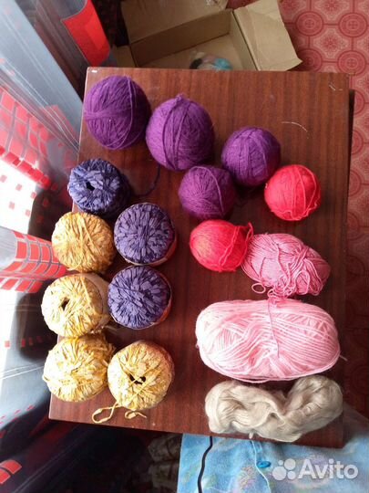 Пряжа для вязания пакетом