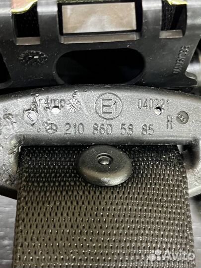 Ремень безопасности Мерседес w210 e55amg