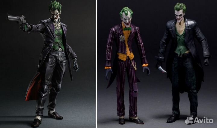 Джокер фигурка игрушка 27см Joker Рыцарь Аркхема