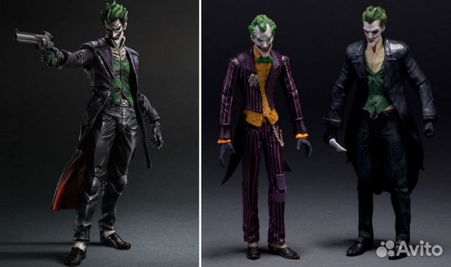 Джокер фигурка игрушка 27см Joker Рыцарь Аркхема