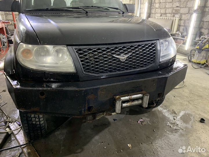 Силовой бампер УАЗ патриот пикап