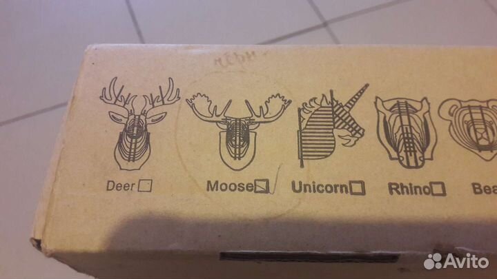 Головы животных 3д 3D картины модели образы