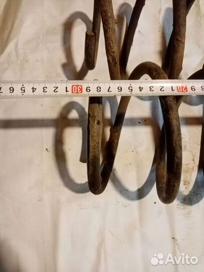 Пружина переднего амортизатора