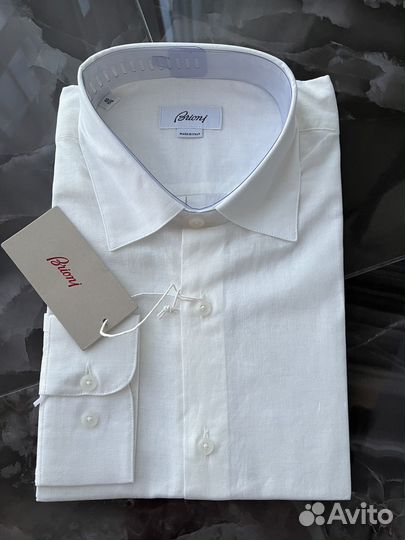 Рубашка льняная Brioni
