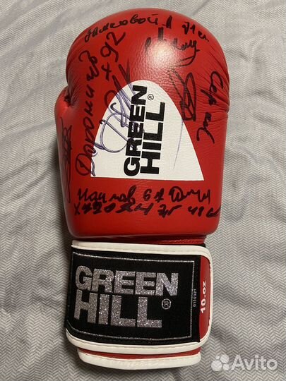 Боксерские перчатки green hill tiger 10