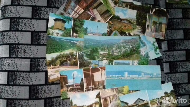 Пакетом наборы открыток СССР