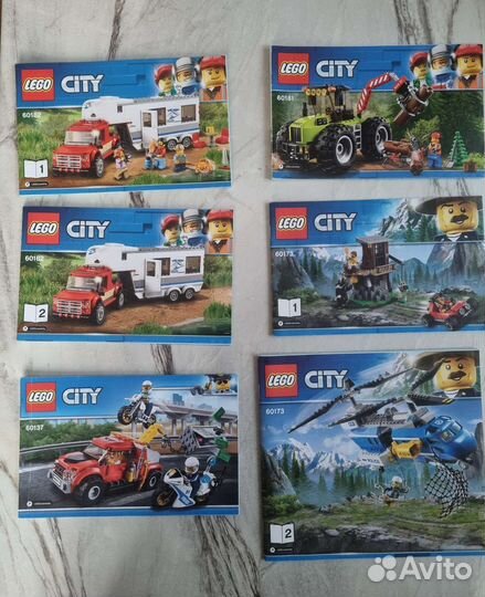 Инструкции для конструкторов Lego City