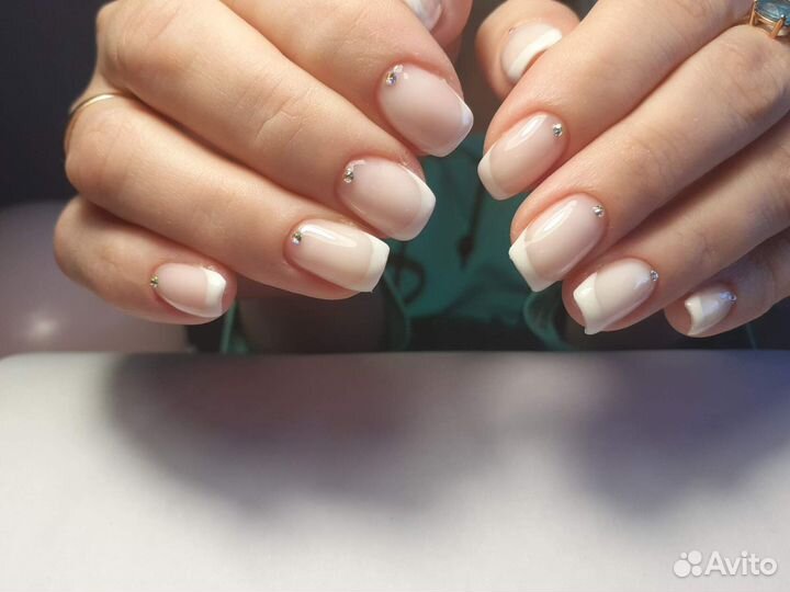 Маникюр+укрепление(ремонт) + покрытие гель лаком