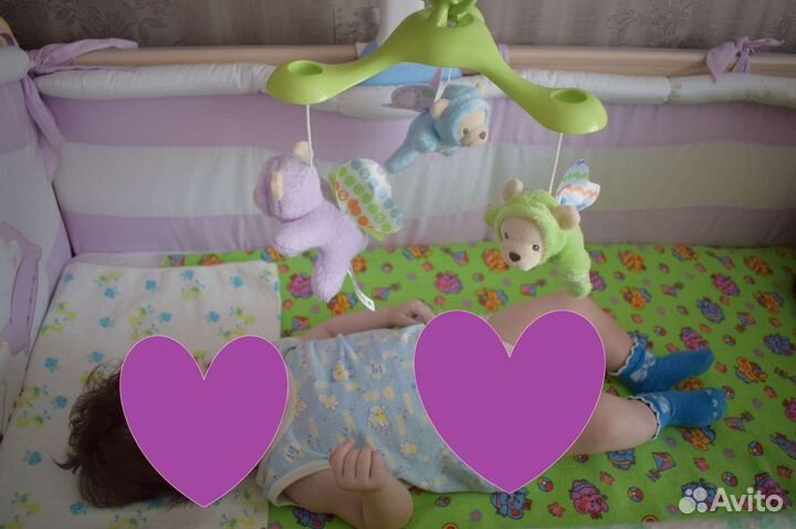 Бортики в детскую кроватку