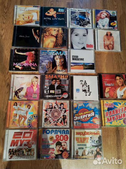 CD диски музыкальные 2000-х зарубежные и русск