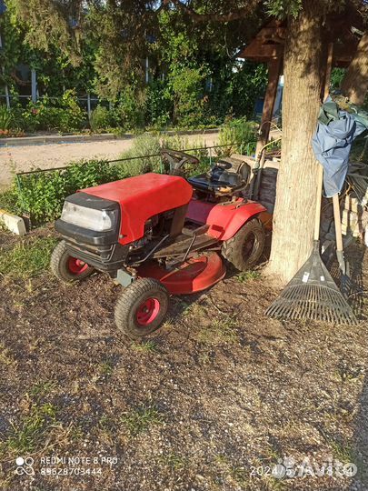 Садовый трактор газонокосилка райдер
