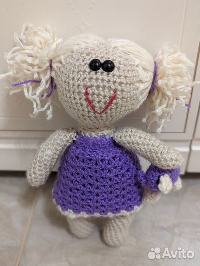 Вязаные игрушки ручной работы