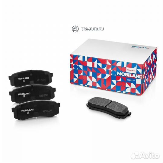 Mobiland 429203740 Колодки тормозные дисковые зад