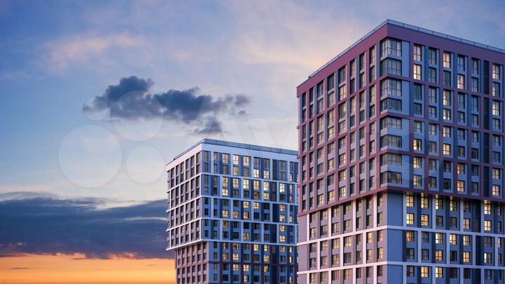 2-к. квартира, 48,6 м², 23/29 эт.