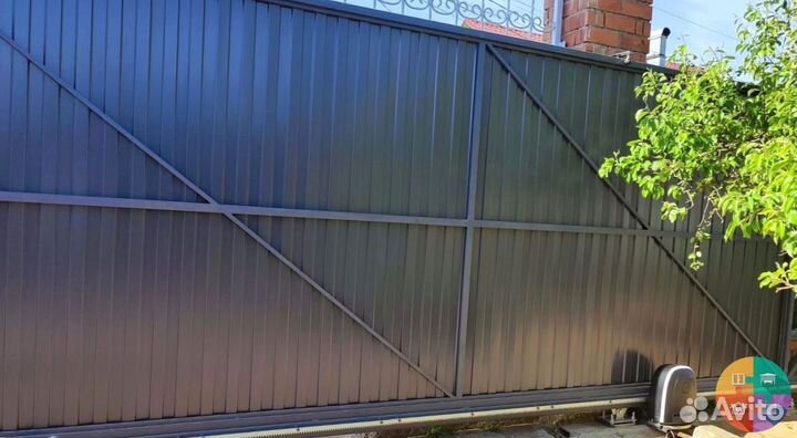 Ворота под ключ