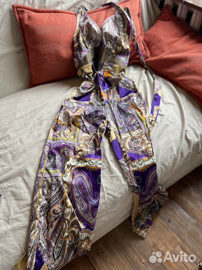 Шелковый комбинезон