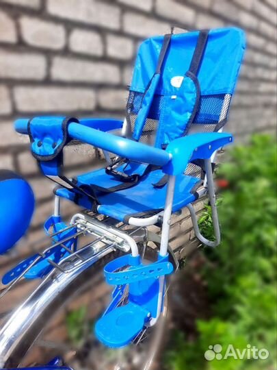 Детское велокресло на багажник