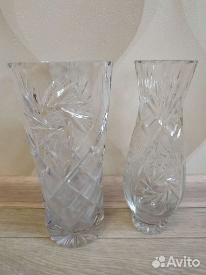 Хрустальная ваза
