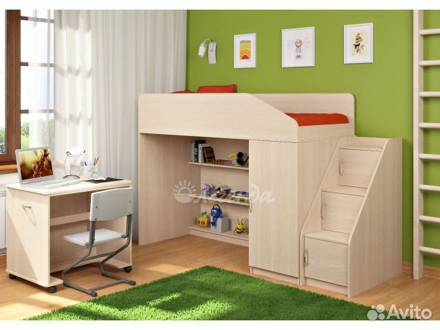 Кровать чердак