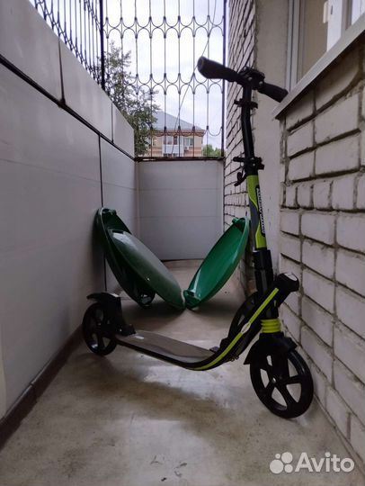 Самокат детский двухколесный б/у rush action