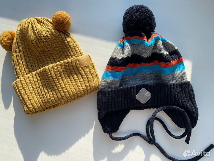 Детские осенние шапки