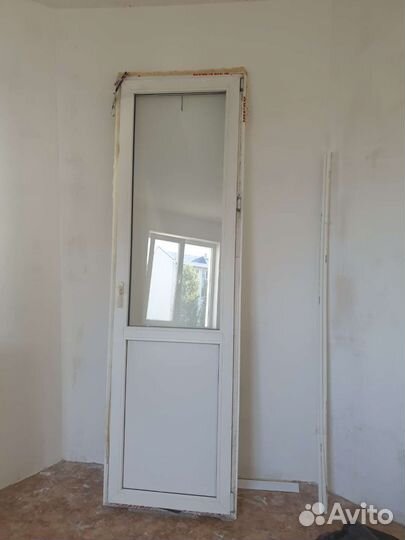 Пластиковые двери пвх бу